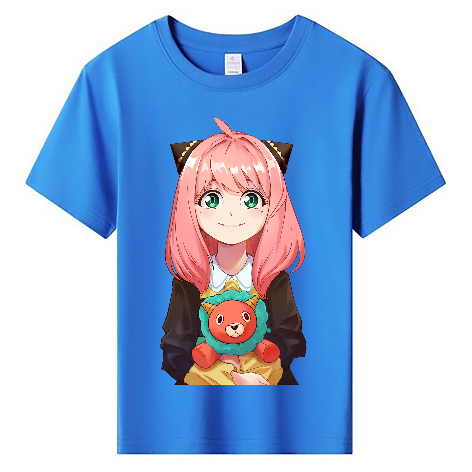 （画像用） SPY×FAMILY间谍家家酒 綿100％キッズTシャツ（フロントプリント）